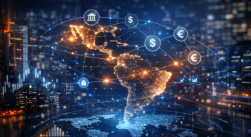 Latin America financial market network connecting regional projects with global institutional capital.